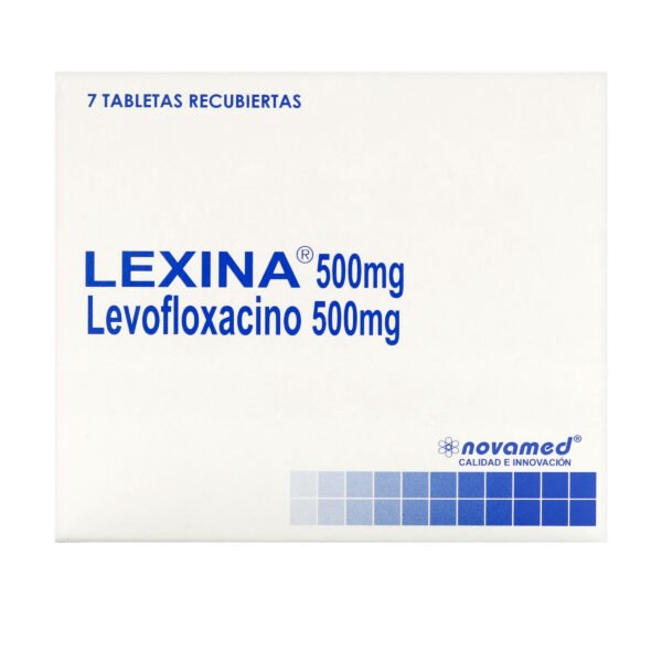 LEXINA 500 MG - LEVOFLOXACINA