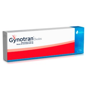 05385 GYNOTRAN - METRONIDAZOL-NITRATO DE MICONAZOL CAJA X 7 OVULOS