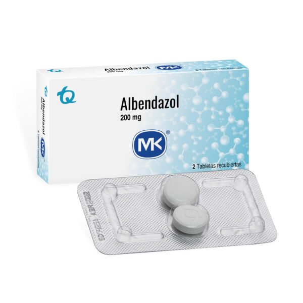 ALBENDAZOL 200 MG CAJA X 2 TBS