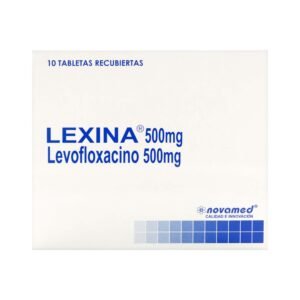 LEXINA 500 MG - LEVOFLOXACINA