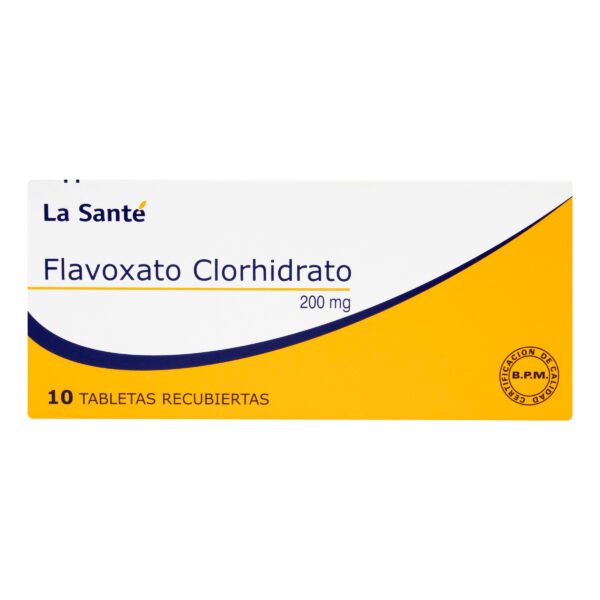 FLAVOXATO CLORHIDRATO 200MG