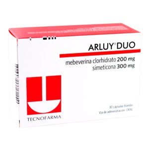 05460 ARLUY DUO - MEBEVERINA CLORHIDRATO CAJA X 30 CAPS BL