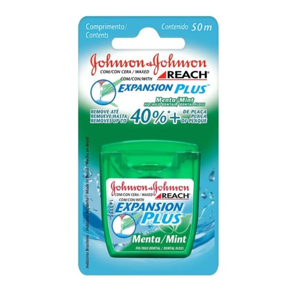 SEDA DENTAL JJ REACH HILO MENTA 50 MTS UNIDAD