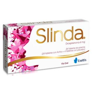 05465 SLINDA DROSPIRENONA 4MG - DROSPIRENONA CAJA X 28 TBS
