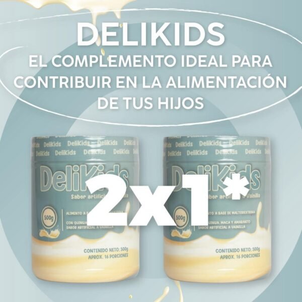 OFERTA DELIKIDS VAINILLA 2X1