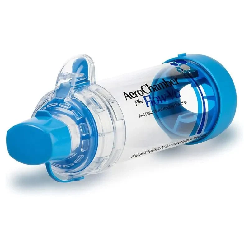 AEROCHAMBER PLUS FLOW AZUL BOQUILLA