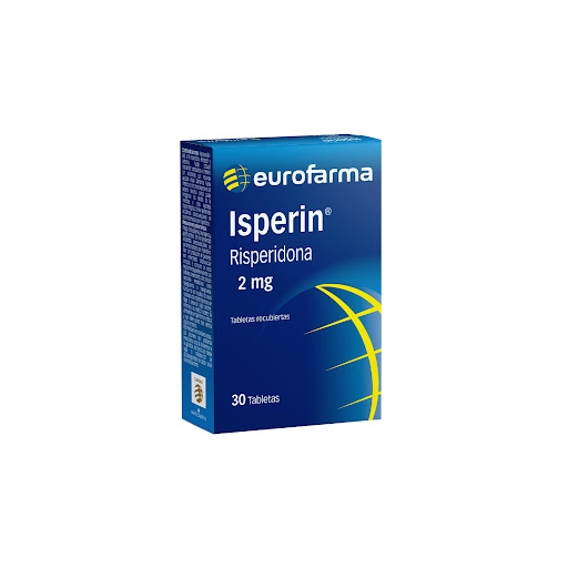 ISPERIN 2 MG 30 TBS – RISPERIDONA – CAJA X 30 TBS